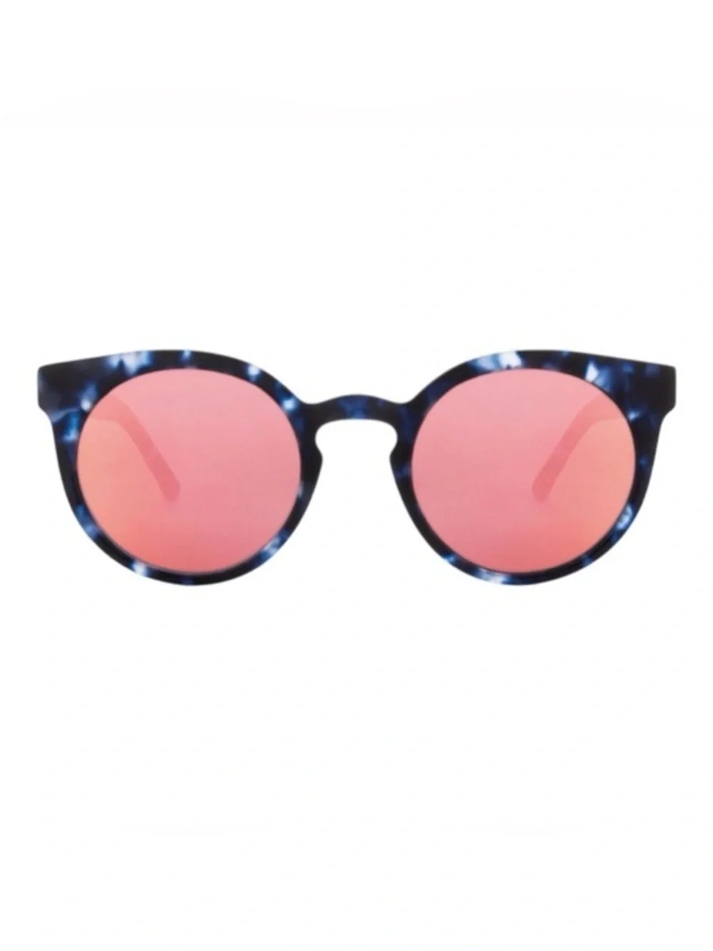 KOMONO sunglasses NEW Lulu blue tortoise reflective Matte Indigo Demi
